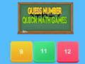 Laro Hulaan ang numero Mabilis na mga laro sa matematika online