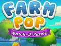 Laro Farm Pop Match-3 Palaisipan online