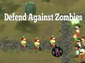 Laro Pagtanggol Laban sa mga Zombie online