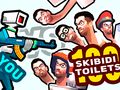 Laro Ikaw laban sa 100 Skibidi Toilets online