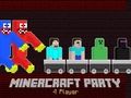 Laro MinerCraft Party 4 Manlalaro online
