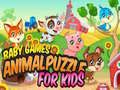 Laro Mga Laro para sa Sanggol: Puzzle ng Hayop para sa Mga Bata online