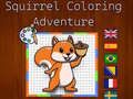 Laro Pakikipagsapalaran ng Pagkulay ng Squirrel online Laro Pakikipagsapalaran ng Pagkulay ng Squirrel online