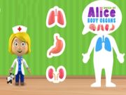 Laro Mundo ng mga Organ ng Katawan ni Alice online