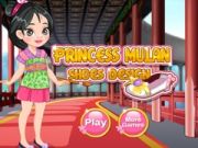 Laro Disenyo ng sapatos ng prinsesa Mulan online