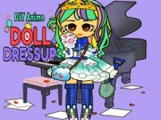 Laro DIY Bihisan ang Anime Doll online