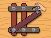 Laro Guro ng Mga Niyog ng Kahoy: Puzzle ng Turnilyo online Laro Guro ng Mga Niyog ng Kahoy: Puzzle ng Turnilyo online