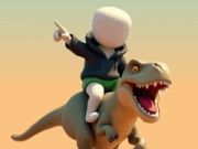 Laro Stickman. Arena ng Dinosaur online