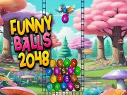 Laro Nakakatawang Ball 2048 online