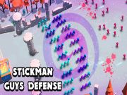Laro Defense ng Stickman Guys online