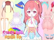 Laro Nagbihis ang Candy Doll online