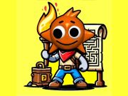 Laro Sprunki Torches Maze online