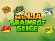 Laro Ninja Brainrot Slice online