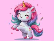 Laro Unicorn pangkulay ng hamon online