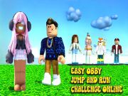Laro Madaling Obby Jump and Run Challenge Online online