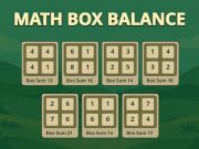 Laro Balanse sa kahon ng matematika online