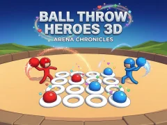 Laro Ball Throw Heroes 3D online