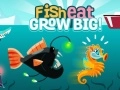 Laro Ang isda ay kumakain at lumalaki! online