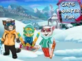 Laro Kasiyahan ng Taglamig para sa mga Pusa online