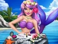 Laro Estilo ng Makeup ng Prinsesa Sirena online Laro Estilo ng Makeup ng Prinsesa Sirena online