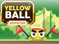 Laro Pakikipagsapalaran ng Dilaw na Bola online Laro Pakikipagsapalaran ng Dilaw na Bola online