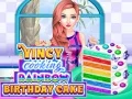Laro Nagluto si Vincy ng Rainbow Birthday Cake online Laro Nagluto si Vincy ng Rainbow Birthday Cake online