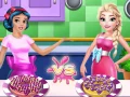 Laro Kumpetisyon sa Pagluluto ng mga Prinsesa online Laro Kumpetisyon sa Pagluluto ng mga Prinsesa online