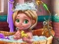 Laro Pag-aalaga ng Banyo ng Goldie Baby online Laro Pag-aalaga ng Banyo ng Goldie Baby online