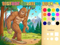 Laro Bigfoot pangkulay ng libro online