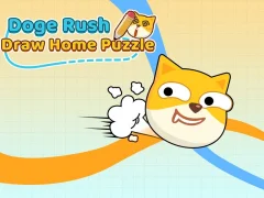 Laro Doge Rush gumuhit ng puzzle sa bahay online