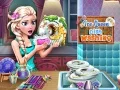 Laro Paghuhugas ng Pinggan ng Reyna ng Yelo online Laro Paghuhugas ng Pinggan ng Reyna ng Yelo online