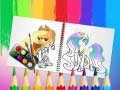 Laro Matamis na Aklat ng Kulay ng Pony online Laro Matamis na Aklat ng Kulay ng Pony online