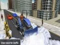 Laro Malaking simulator ng pagmamaneho sa kalye ng paglinis ng niyebe online