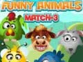 Laro Nakakatawang Hayop Match 3 online Laro Nakakatawang Hayop Match 3 online