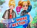 Laro Sino ang Mas Magandang Suot 2: Mga Bagong Uso online Laro Sino ang Mas Magandang Suot 2: Mga Bagong Uso online
