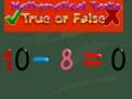 Laro Mga Gawain sa Matematika Totoo o Mali online