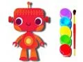 Laro Bumalik sa Paaralan: Robot Kulay na Aklat online