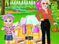 Laro Araw ng Piknik ng Pamilya ng Prinsesa online Laro Araw ng Piknik ng Pamilya ng Prinsesa online