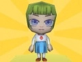 Laro Bumagsak na Mga Lalaki at Babae na Chibi Karera Knockdown Multiplayer online