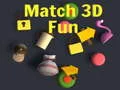 Laro Kasiyahan ng Pagtugma 3D online Laro Kasiyahan ng Pagtugma 3D online
