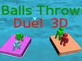 Laro Duel ng Paghagis ng Bola 3D online