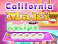 Laro Resipe ng Maki California online Laro Resipe ng Maki California online