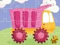 Laro Cute na Kids Trucks Jigsaw online Laro Cute na Kids Trucks Jigsaw online