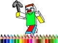 Laro Bumalik sa Paaralan: Pagkulay sa Minecraft online