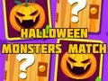 Laro Halloween Monsters Match online