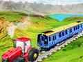 Laro Naka-chain na traktora na humihilod ng tren online