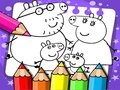 Laro Aklat na may kulay na Peppa Pig online