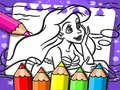 Laro Ariel Ang Sirena Kulay ng Libro online Laro Ariel Ang Sirena Kulay ng Libro online