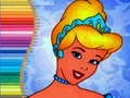Laro Coloring Book para kay Cinderella online Laro Coloring Book para kay Cinderella online