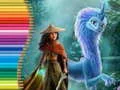 Laro Aklat ng kulay para kay Raya at ang Huling Dragon online